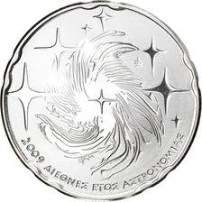 Greece, 10 Euro, Astronomie, 2009, MS(64), Silver, KM:228