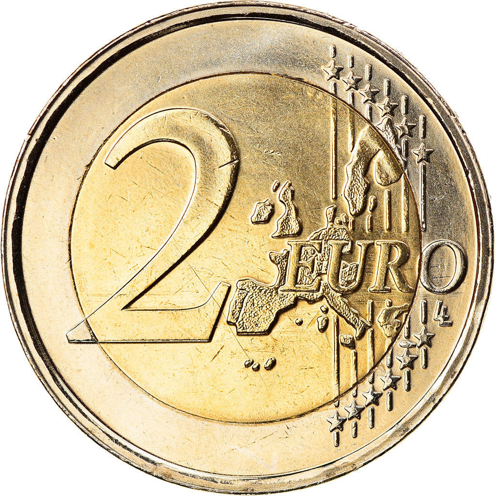 Luxembourg, 2 Euro, 2003, Utrecht, MS(65-70), Bi-Metallic, KM:82
