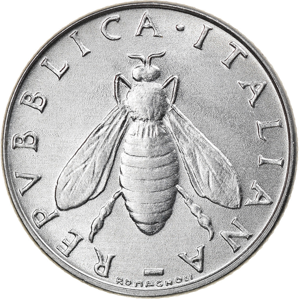 Coin, Italy, 2 Lire, 2001, Rome, MS(64), Aluminum, KM:94