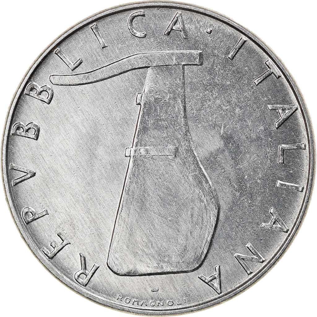 Coin, Italy, 5 Lire, 2001, Rome, MS(64), Aluminum, KM:92