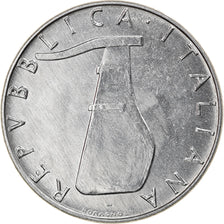 Coin, Italy, 5 Lire, 2001, Rome, MS(64), Aluminum, KM:92