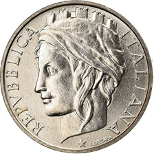 Coin, Italy, 50 Lire, 2001, Rome, MS(64), Copper-nickel, KM:183