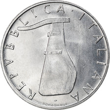 Coin, Italy, 5 Lire, 1999, Rome, MS(64), Aluminum, KM:92