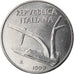 Coin, Italy, 10 Lire, 1999, Rome, MS(64), Aluminum, KM:93