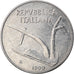 Coin, Italy, 10 Lire, 1999, Rome, MS(64), Aluminum, KM:93