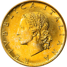 Coin, Italy, 20 Lire, 1999, Rome, MS(64), Aluminum-Bronze, KM:97.2
