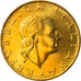 Coin, Italy, 200 Lire, 1999, Rome, MS(64), Aluminum-Bronze, KM:218