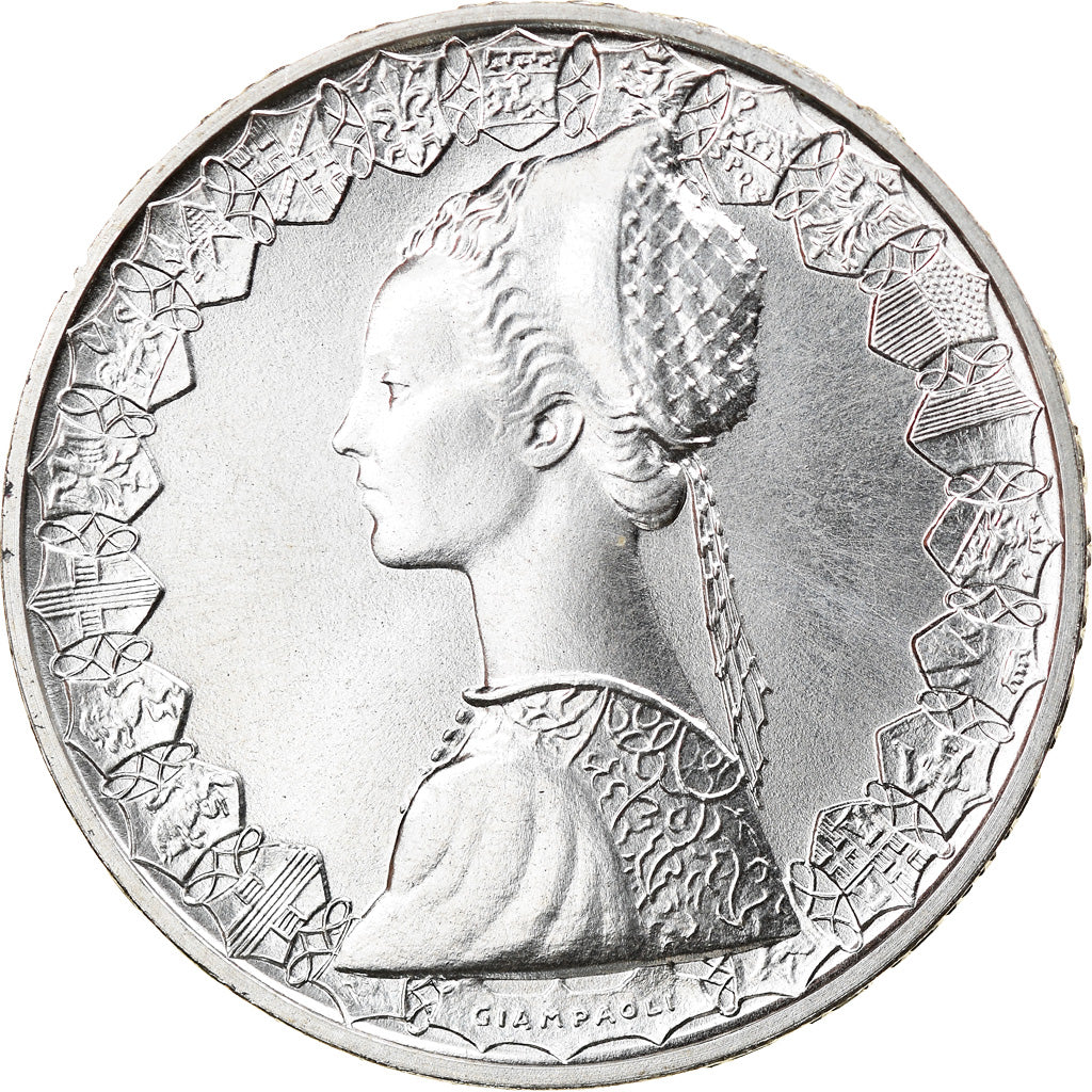Coin, Italy, 500 Lire, 1999, Rome, MS(64), Silver, KM:98