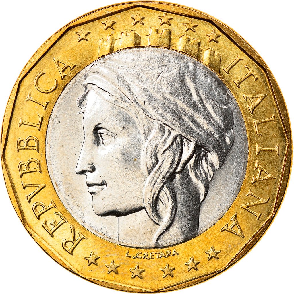 Coin, Italy, 1000 Lire, 1999, Rome, MS(64), Bi-Metallic, KM:194