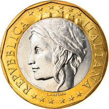 Coin, Italy, 1000 Lire, 1999, Rome, MS(64), Bi-Metallic, KM:194