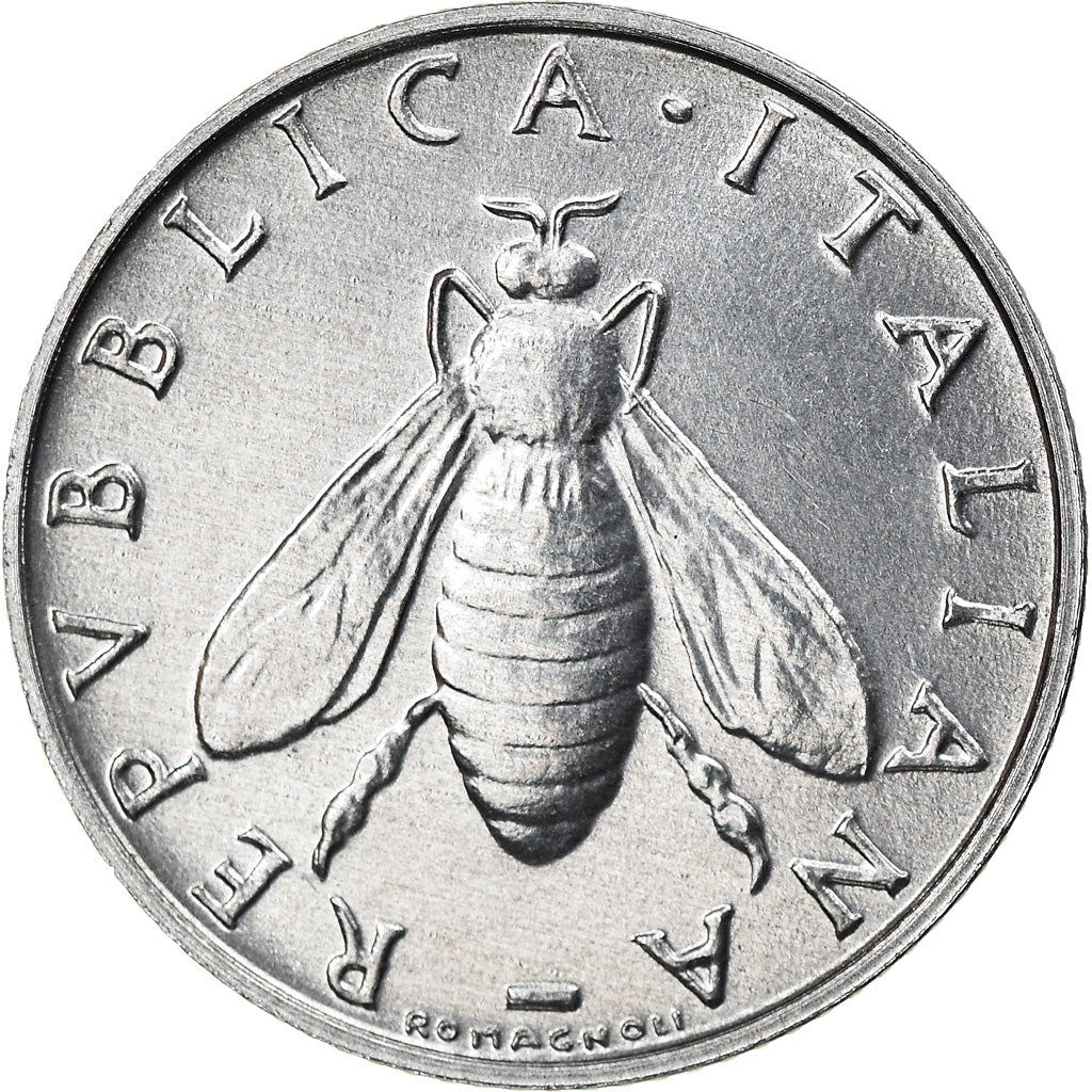 Coin, Italy, 2 Lire, 1997, Rome, MS(64), Aluminum, KM:94