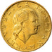 Coin, Italy, 200 Lire, 1997, Rome, MS(64), Aluminum-Bronze, KM:186