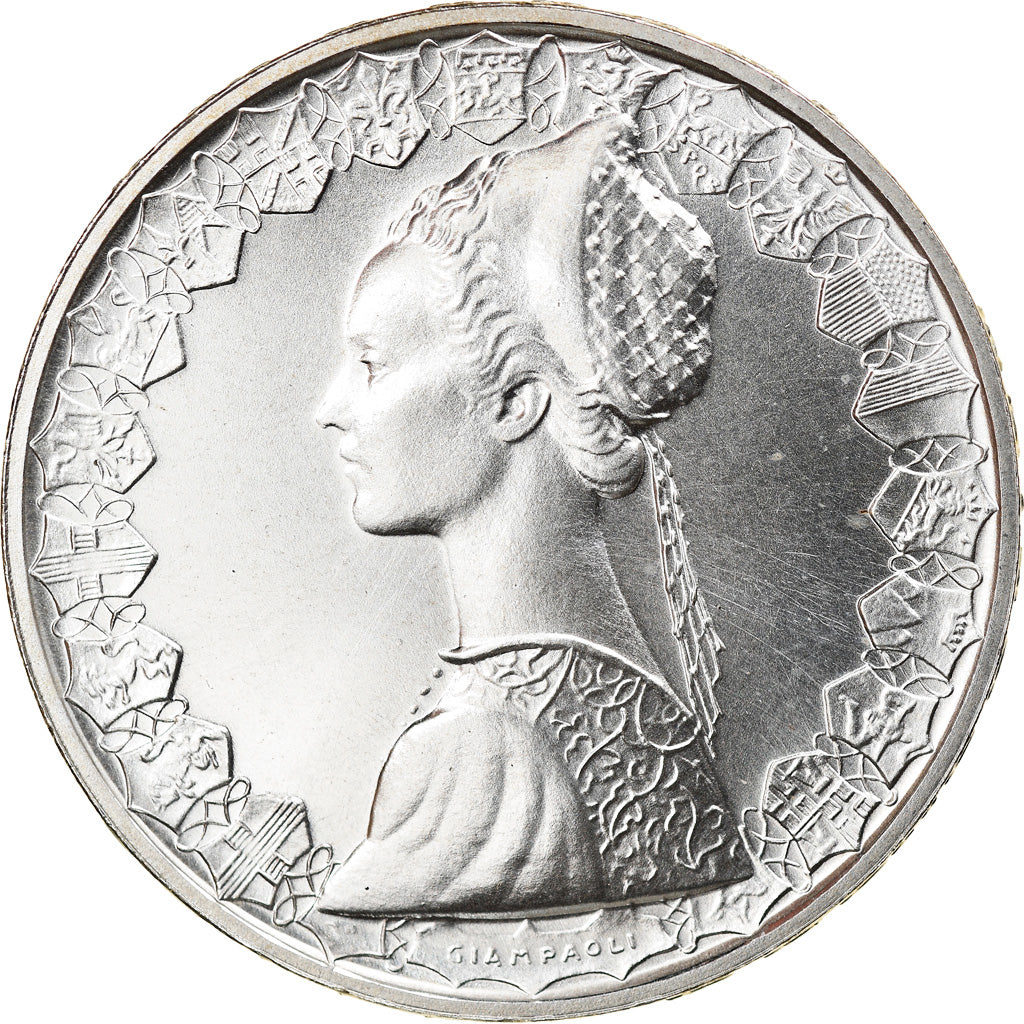 Coin, Italy, 500 Lire, 1997, Rome, MS(64), Silver, KM:98