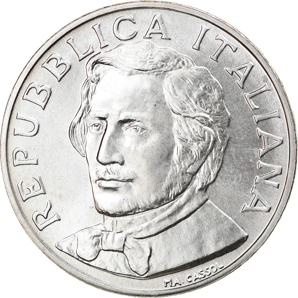 Coin, Italy, 1000 Lire, 1997, Rome, MS(64), Silver, KM:200