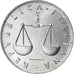 Coin, Italy, Lira, 2000, Rome, MS(64), Aluminum, KM:91