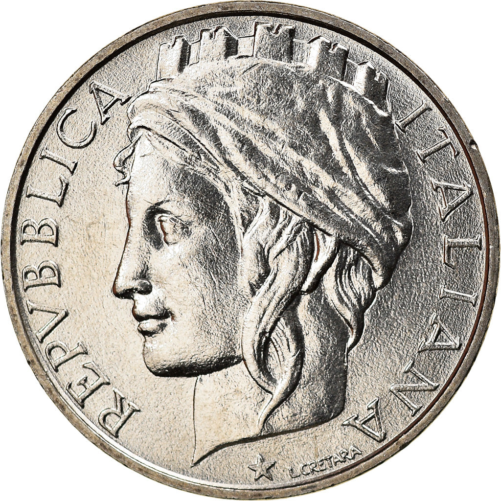 Coin, Italy, 50 Lire, 2000, Rome, MS(64), Copper-nickel, KM:183
