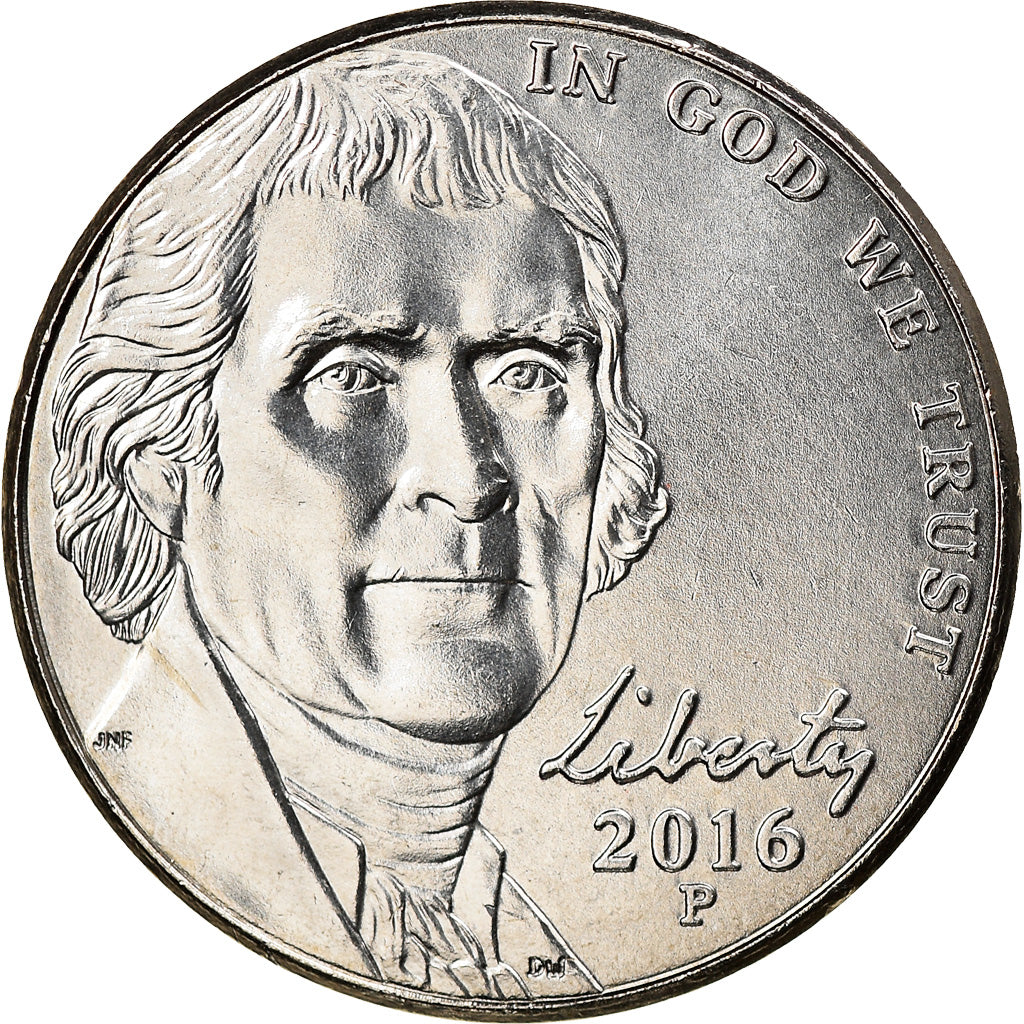 Moneta, Stati Uniti, 5 Cents, 2016, U.S. Mint, SPL+, Rame-nichel