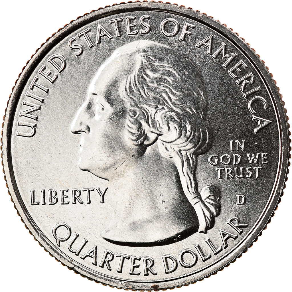 Moneda, Estados Unidos, Fort Moultrie, Quarter, 2016, U.S. Mint, SC+, Cobre -