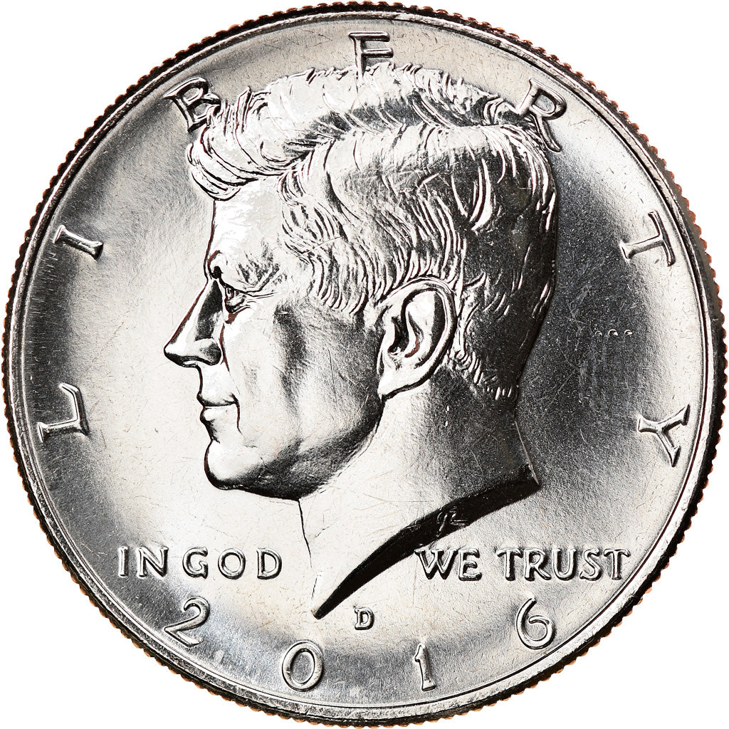 Coin, United States, Half Dollar, 2016, U.S. Mint, MS(64), Copper-nickel