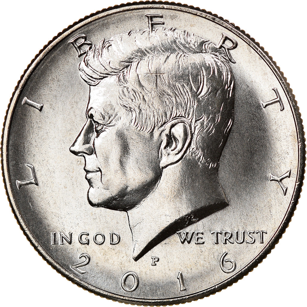 Coin, United States, Half Dollar, 2016, U.S. Mint, MS(64), Copper-nickel