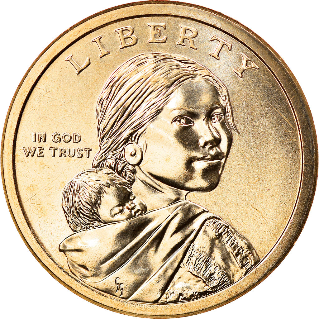 Moneta, USA, Code Talkers, Dollar, 2016, U.S. Mint, MS(64), Brass manganese