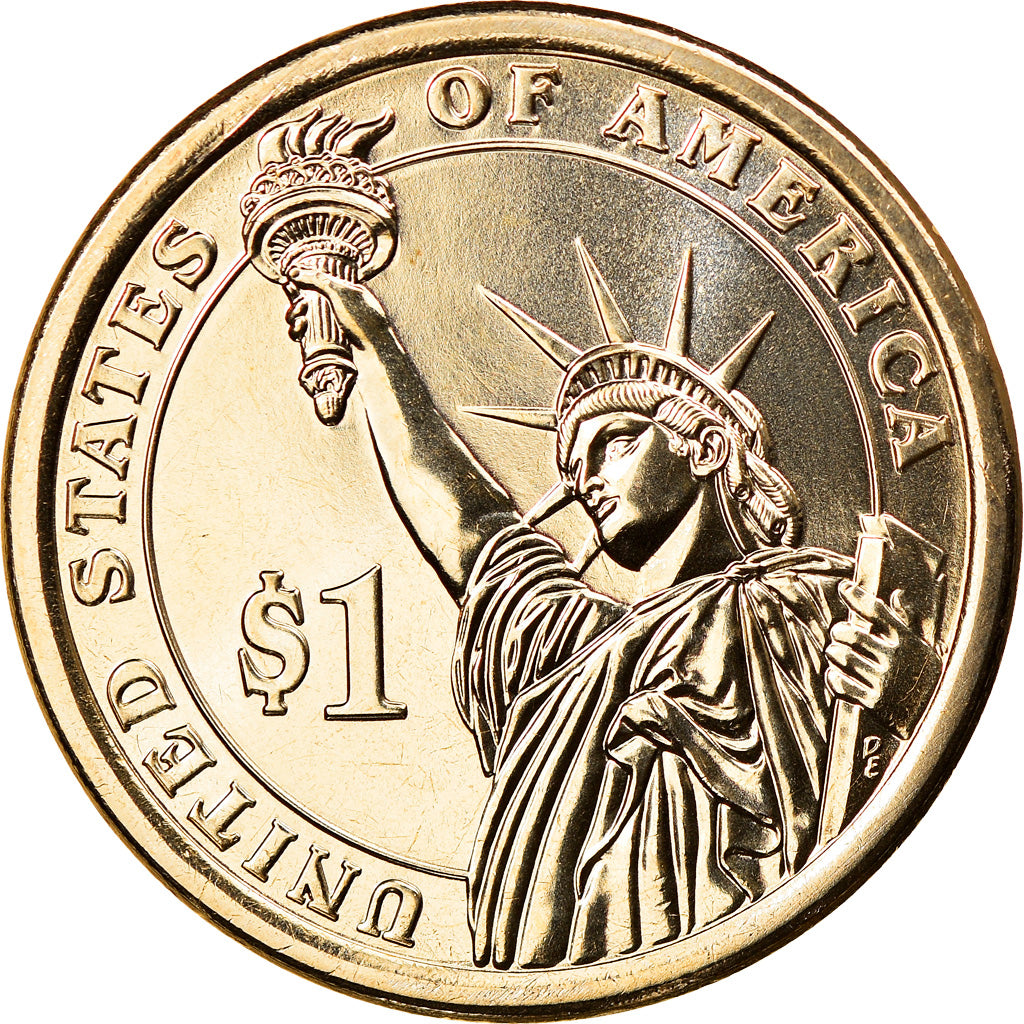 Moneda, Estados Unidos, Gerald R. Ford, Dollar, 2016, U.S. Mint, SC+, Brass