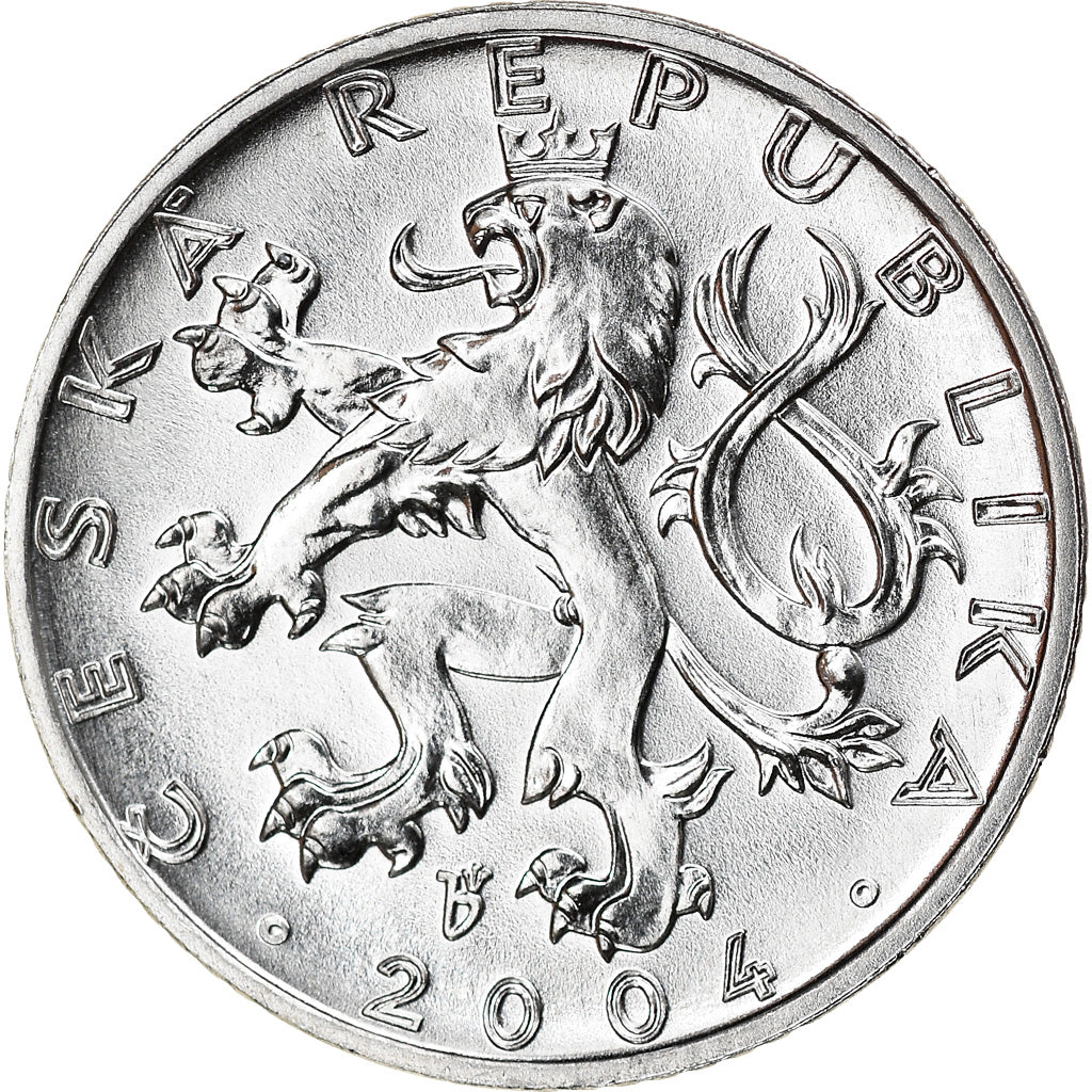 Coin, Czech Republic, 50 Haleru, 2004, Jablonec nad Nisou, MS(65-70), Aluminum