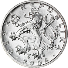 Coin, Czech Republic, 50 Haleru, 2004, Jablonec nad Nisou, MS(65-70), Aluminum