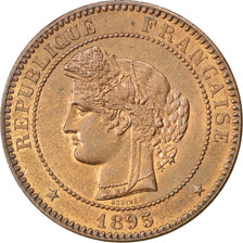 FRANCE, Cérès, 10 Centimes, 1895, Paris, KM #815.1, MS(60-62), Bronze, Gadoury #