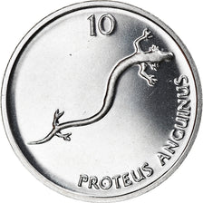Coin, Slovenia, 10 Stotinov, 2004, MS(65-70), Aluminum, KM:7