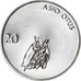 Coin, Slovenia, 20 Stotinov, 2004, MS(65-70), Aluminum, KM:8