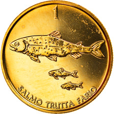 Coin, Slovenia, Tolar, 2004, MS(65-70), Nickel-brass, KM:4