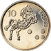 Coin, Slovenia, 10 Tolarjev, 2004, MS(65-70), Copper-nickel, KM:41