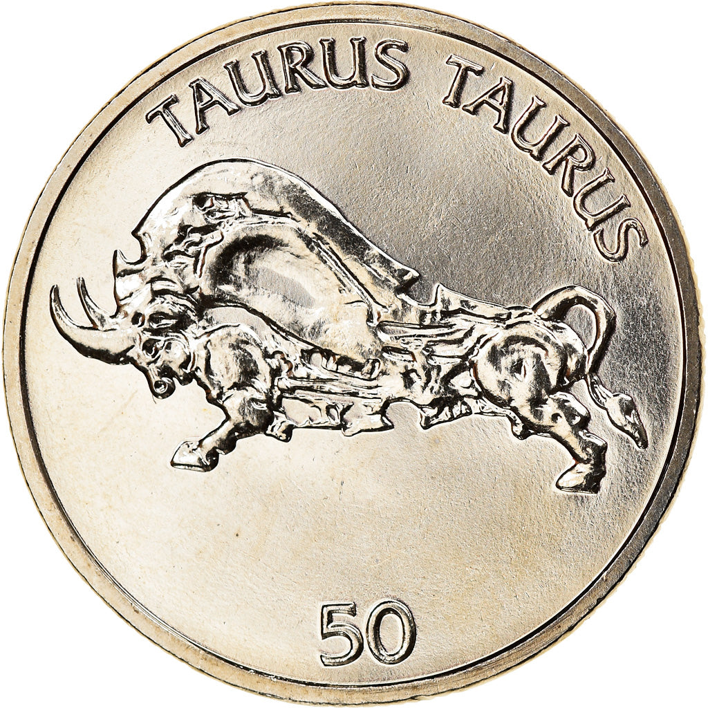 Coin, Slovenia, 50 Tolarjev, 2004, Kremnica, MS(65-70), Copper-nickel, KM:52
