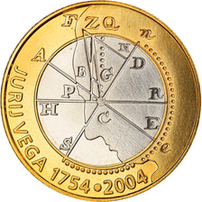 Coin, Slovenia, 500 Tolarjev, 2004, MS(65-70), Bi-Metallic, KM:57