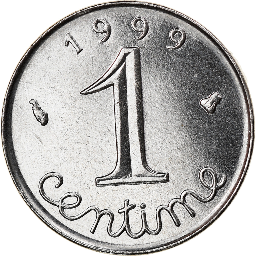 Münze, Frankreich, Épi, Centime, 1999, Paris, STGL, Stainless Steel, KM:928
