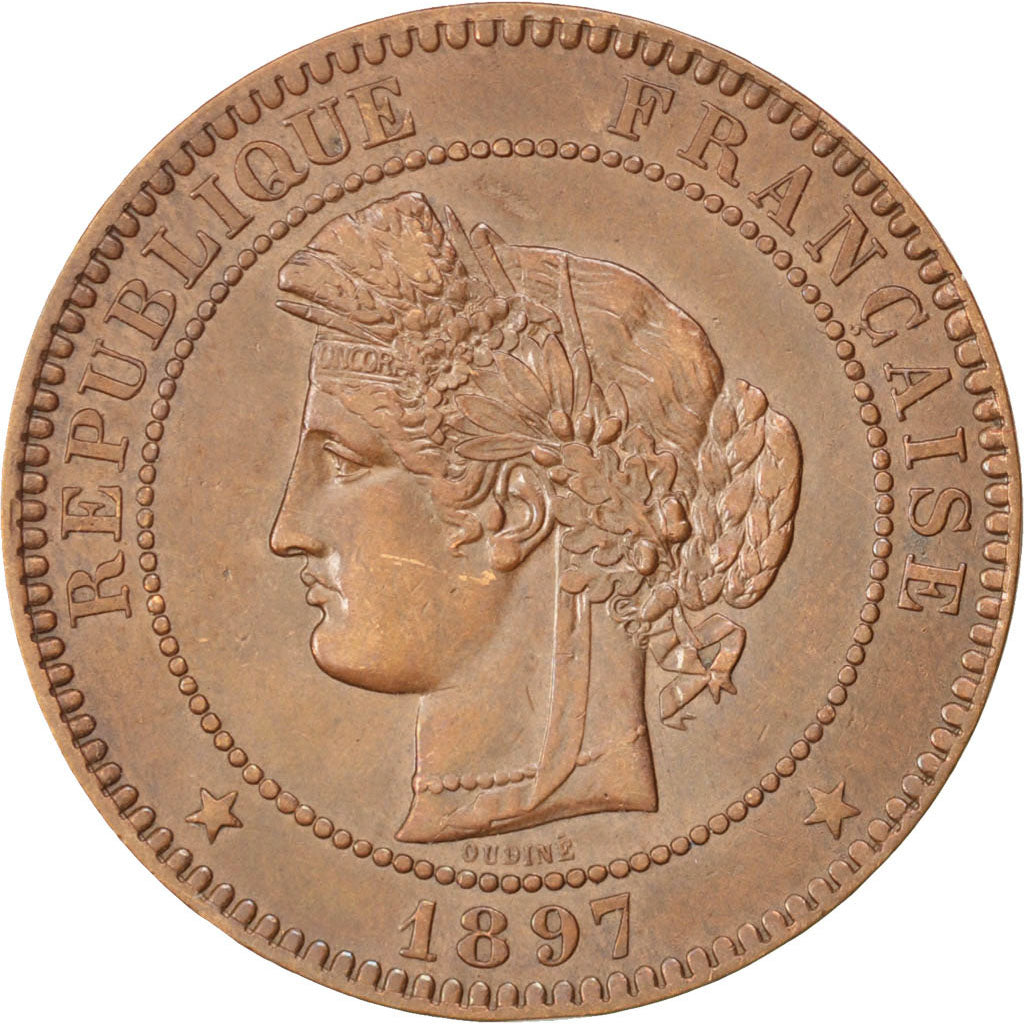 IIIème République, 10 Centimes Cérès 1897 A torche, KM 815.1