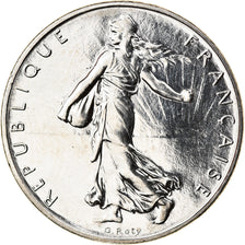 Coin, France, Semeuse, Franc, 1999, Paris, MS(65-70), Nickel, KM:925.1
