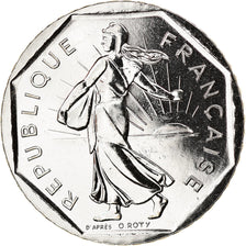 Coin, France, Semeuse, 2 Francs, 2001, Paris, MS(65-70), Nickel, KM:942.2