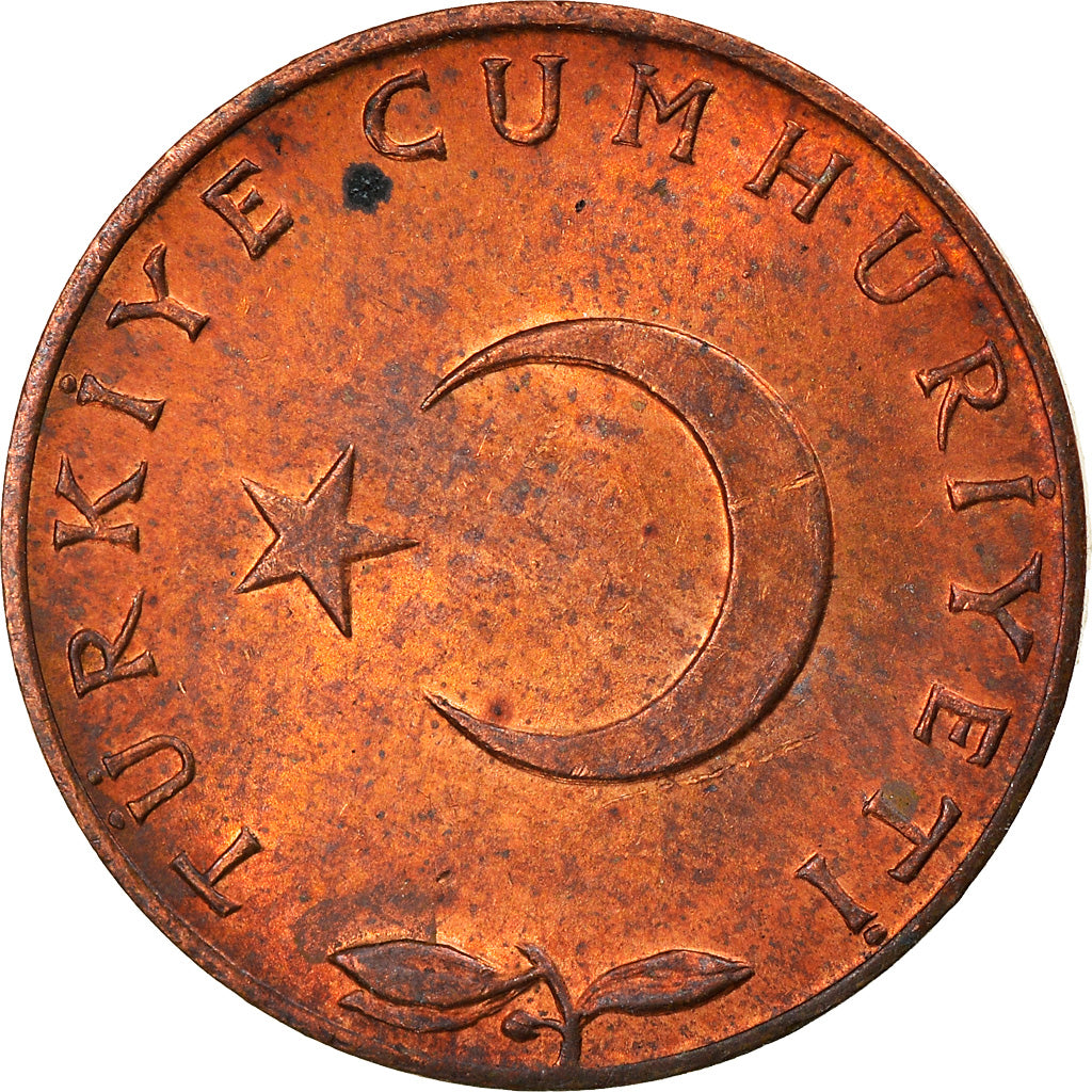 Monnaie, Turquie, 5 Kurus, 1971, TTB, Bronze, KM:890.2