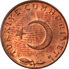 Coin, Turkey, 5 Kurus, 1971, AU(50-53), Bronze, KM:890.2