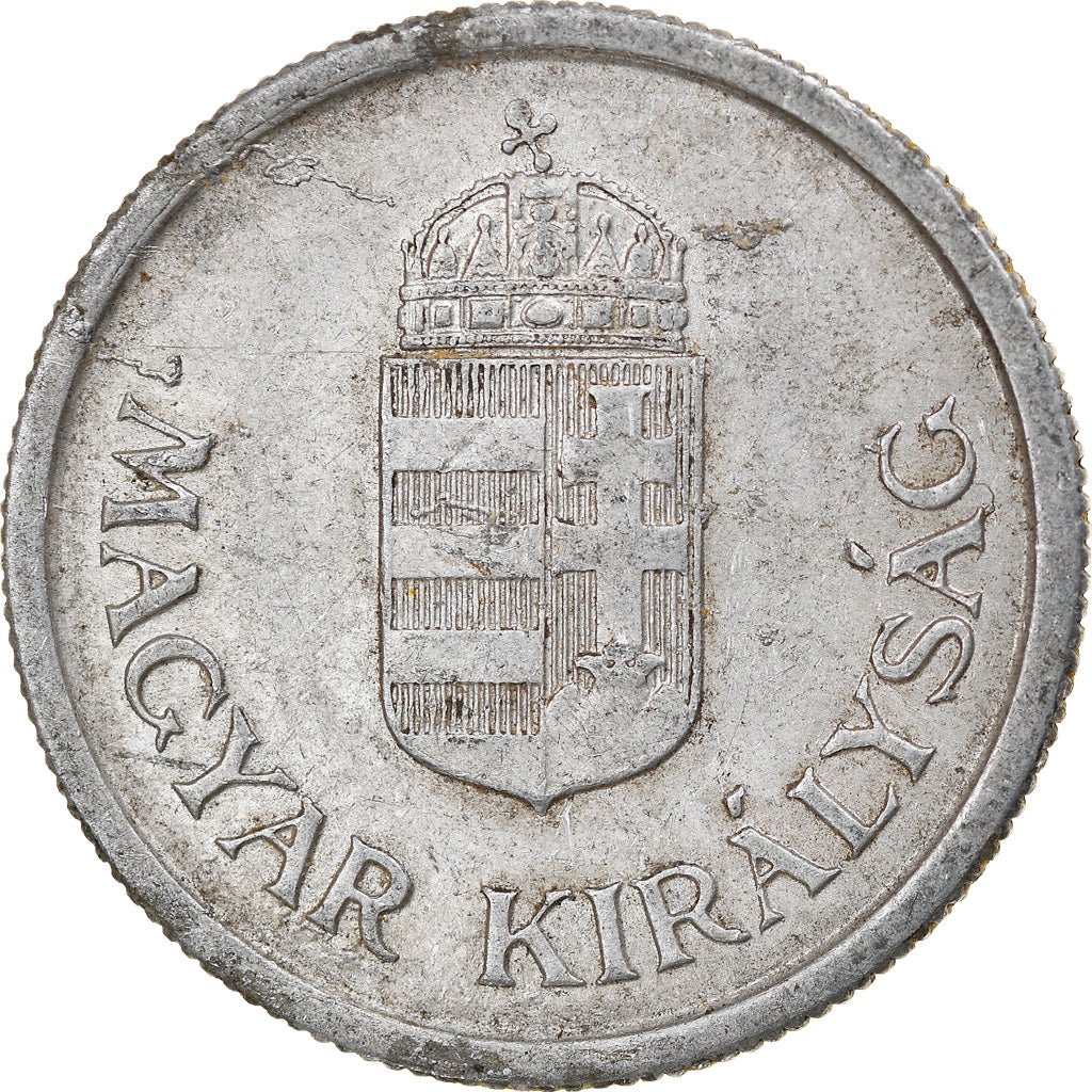 Coin, Hungary, Pengo, 1942, Budapest, VF(30-35), Aluminum, KM:521