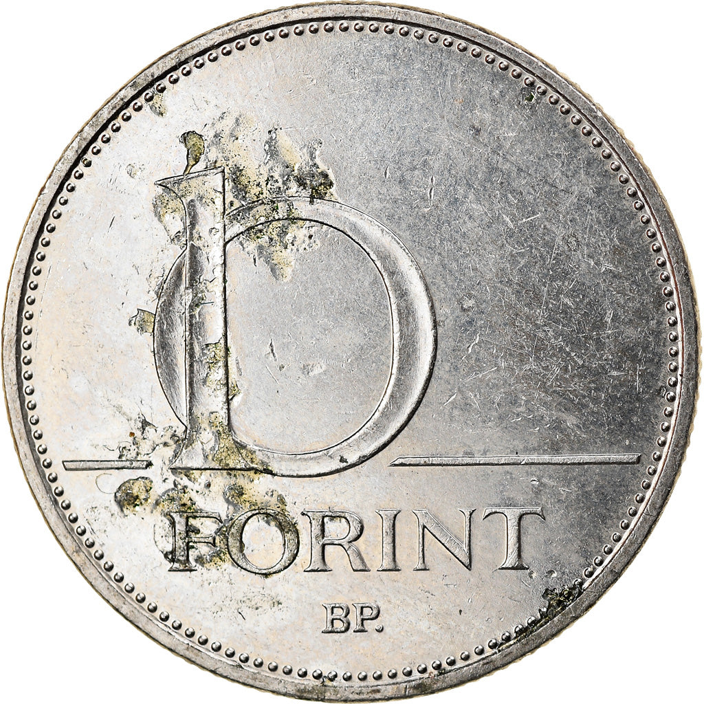 Münze, Ungarn, 10 Forint, 2014, Budapest, SS, Copper-nickel