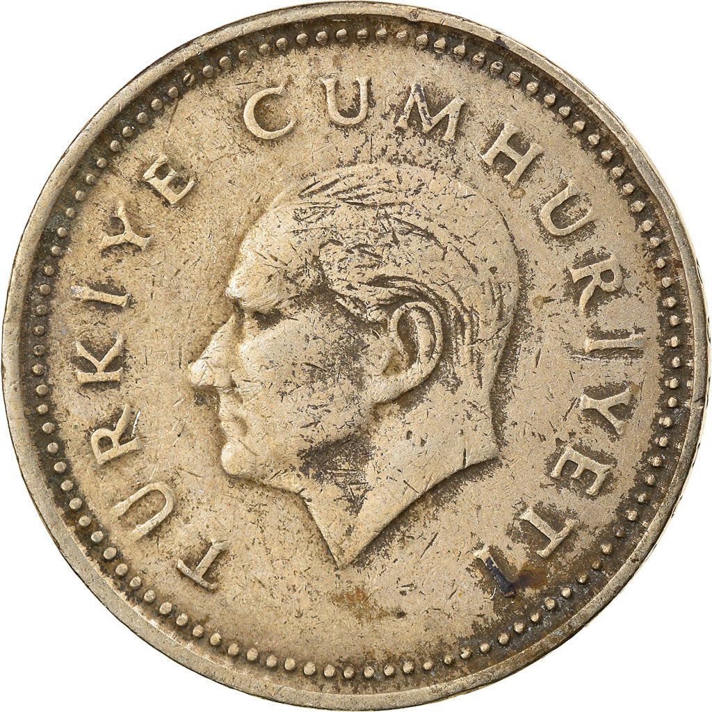 Munten, Turkije, 2500 Lira, 1991, FR, Nickel-Bronze, KM:1015