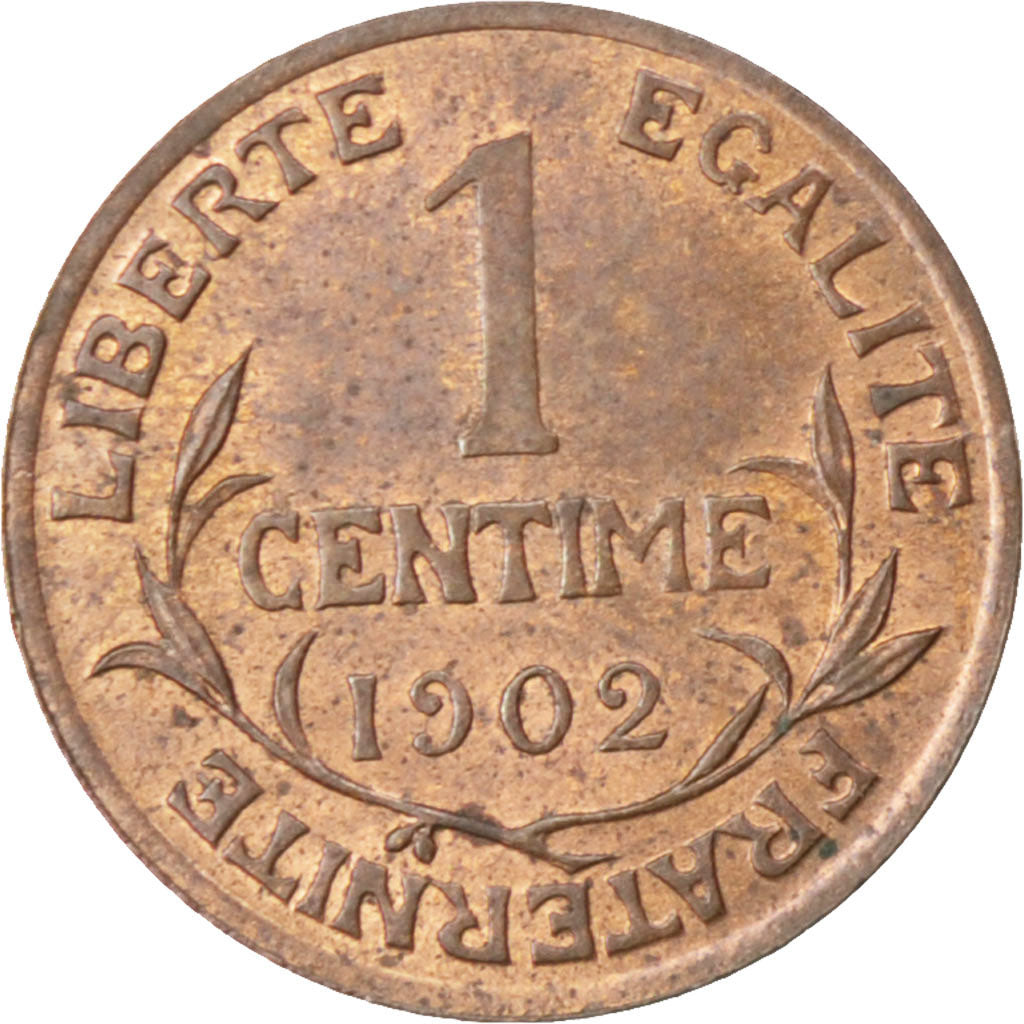 Francia, Dupuis, Centime, 1902, SPL-, Bronzo, KM:840, Gadoury:90