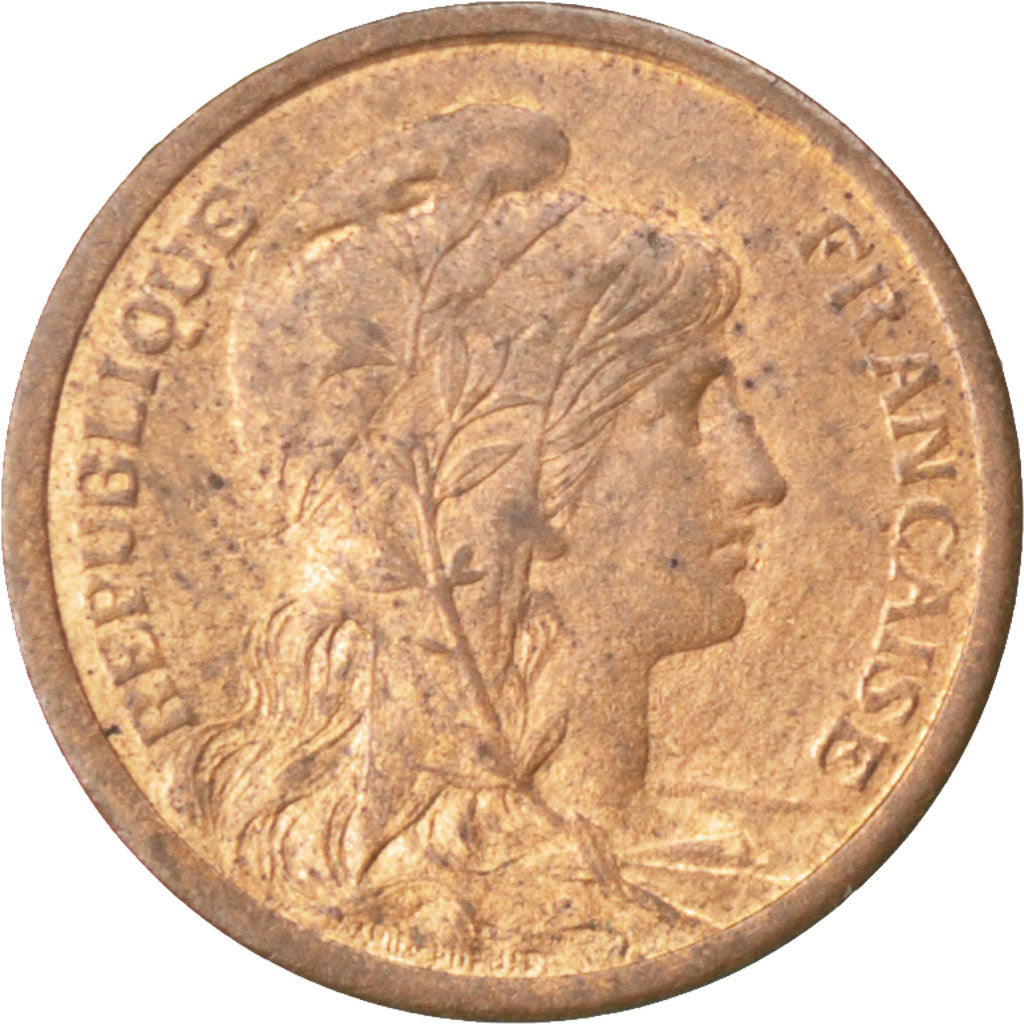 Coin, France, Dupuis, Centime, 1911, AU(50-53), Bronze, KM:840, Gadoury:90