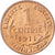Coin, France, Dupuis, Centime, 1911, MS(60-62), Bronze, KM:840, Gadoury:90