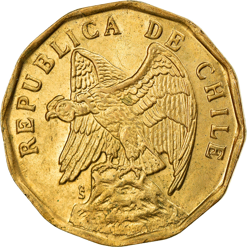 Coin, Chile, 5 Centavos, 1975, Santiago, AU(50-53), Aluminum-Bronze, KM:204