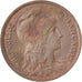 FRANCE, Dupuis, Centime, 1913, Paris, KM #840, EF(40-45), Bronze, 15, Gadoury...