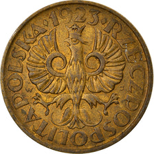 Moneda, Polonia, 2 Grosze, 1923, Warsaw, MBC, Latón, KM:9